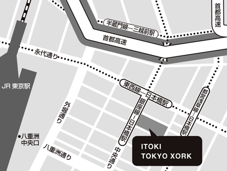 イトーキトウキョウゾーク地図