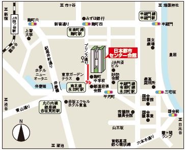 防災専門図書館地図